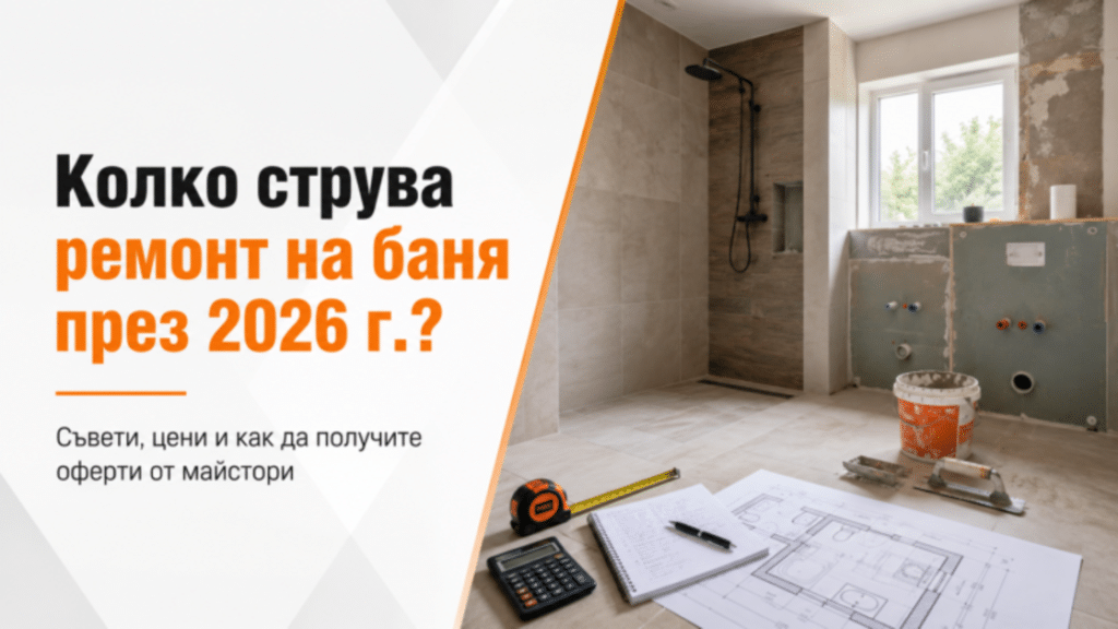 Колко струва ремонта на банята?